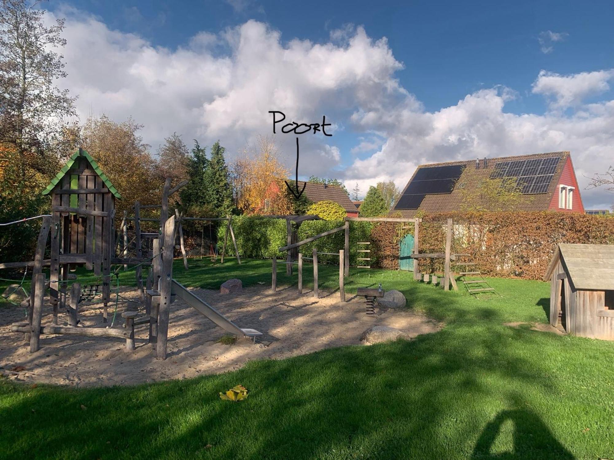 Vakantiehuis Op Villapark Oesterbaai Aan Zee , Met Speeltuin Grenzend Aan De Tuin Вемелдинге Екстериор снимка
